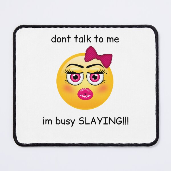 Item preview, dont talk to me im busy SLAYING designed and sold by yihanchurn.