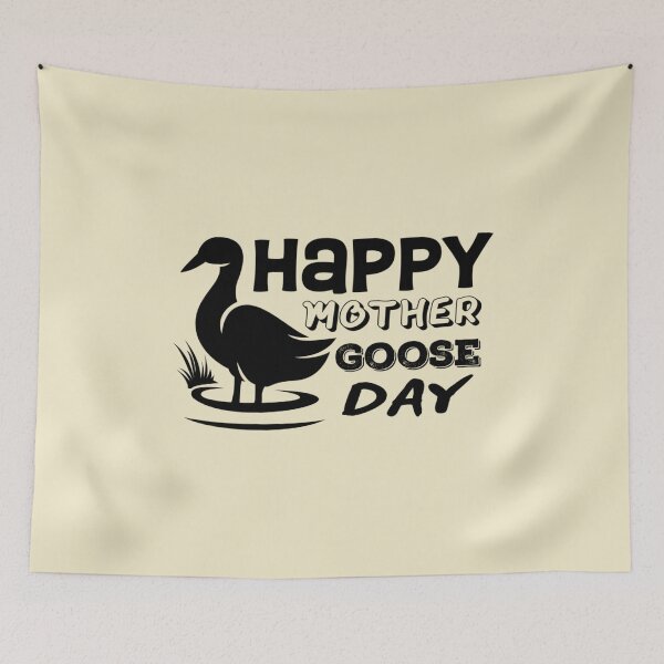 Item preview, happy National Mother Goose Day,goose lover,goose mom,funny goose,mother goose day,Mother_s Day   designed and sold by LuckylionC.