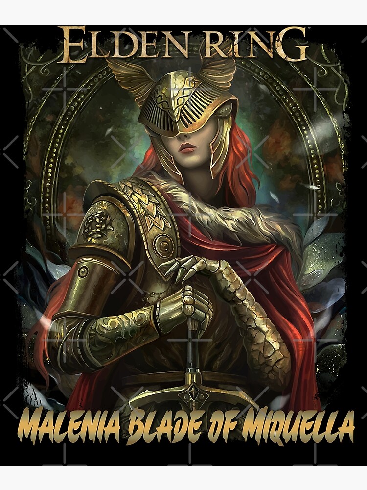 Chibi Malenia - Elden Ring - Posters and Art Prints