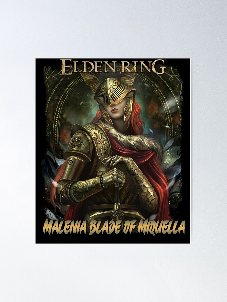 THE ART OF VIDEO GAMES on X: Fan art  Elden Ring - Malenia, Blade of  Miquella Artist: Erry  / X