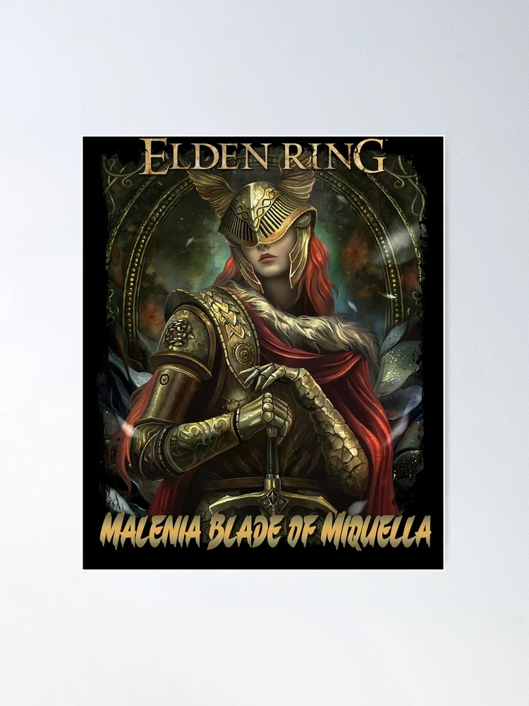  Malenia - Elden Ring Game Poster 8 x 12 Inch Funny