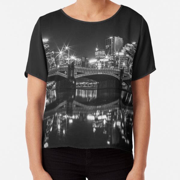 Princes bridge in BnW Chiffon Top