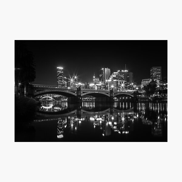 Item preview, Princes bridge in BnW designed and sold by susanzentay.