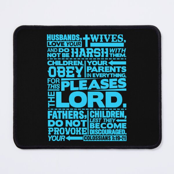 Item preview, Colossians 3:19-21 Happy Family designed and sold by plushism.