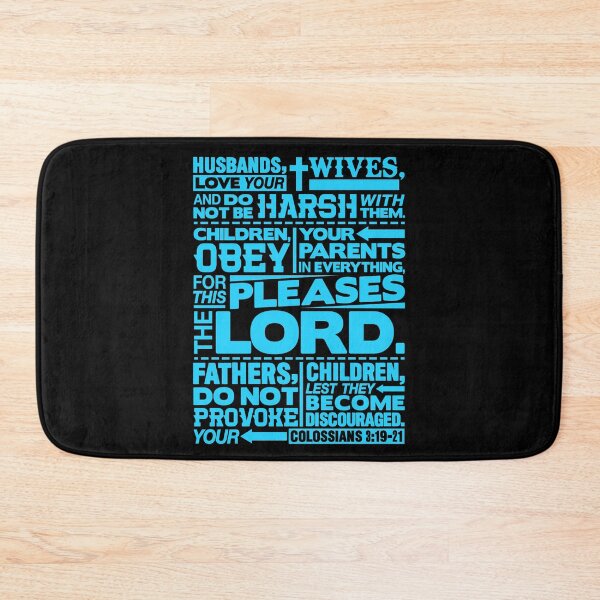 Item preview, Colossians 3:19-21 Happy Family designed and sold by plushism.