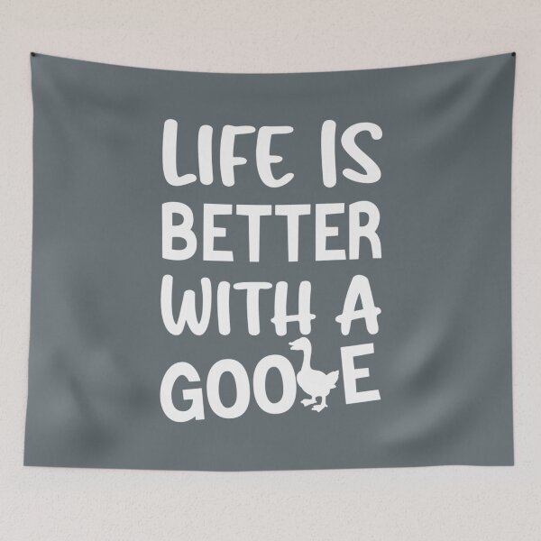 Item preview, Life Is Better With A Goose Cool  And Best Great Mom Dade Wife Sister Brother Quotes Gosse Day Gifts designed and sold by LuckylionC.