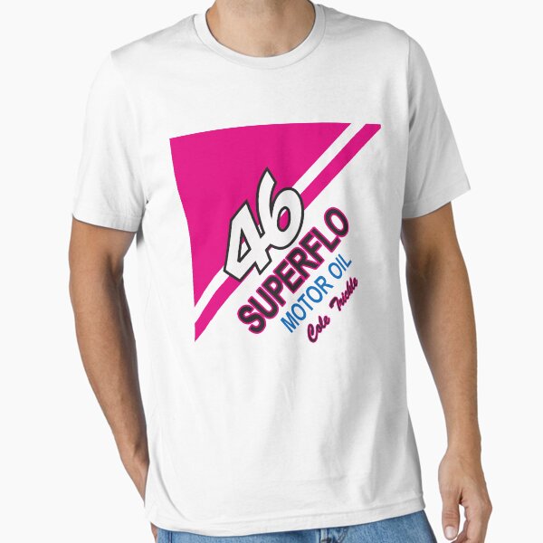 T-shirt Superflo Days Of Thunder Motor Oil Cole Tricle, Made In USA, Taglie Dalla S Alla 5XL