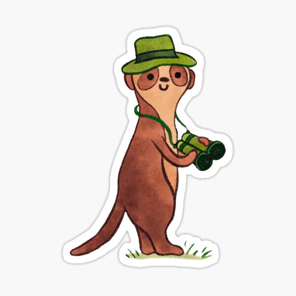 Meerkat Scout Sticker