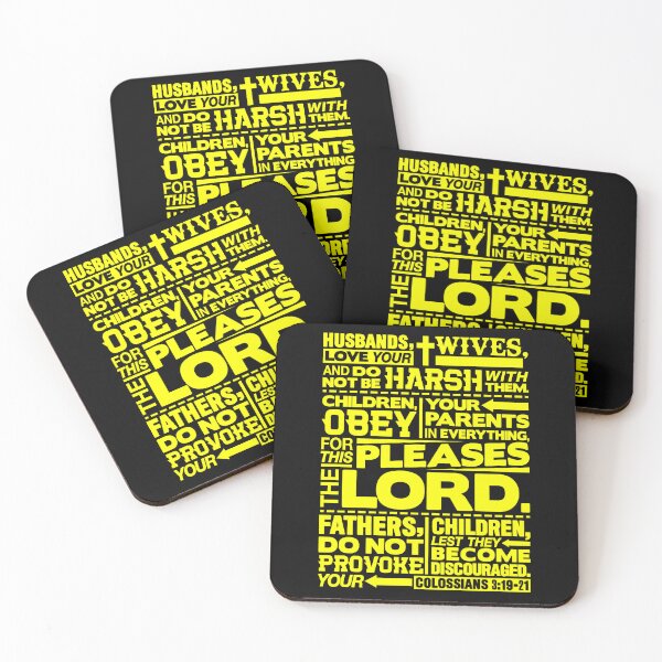 Item preview, Colossians 3:19-21 Happy Family designed and sold by plushism.