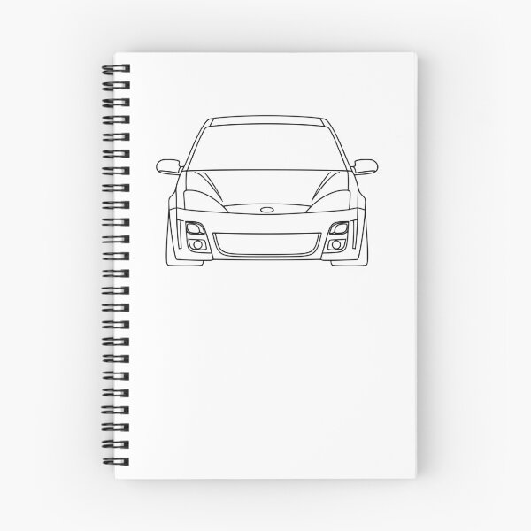 Item preview, Ford Focus MK1 RS 2002-2004 black lines designed and sold by EdimDesign.