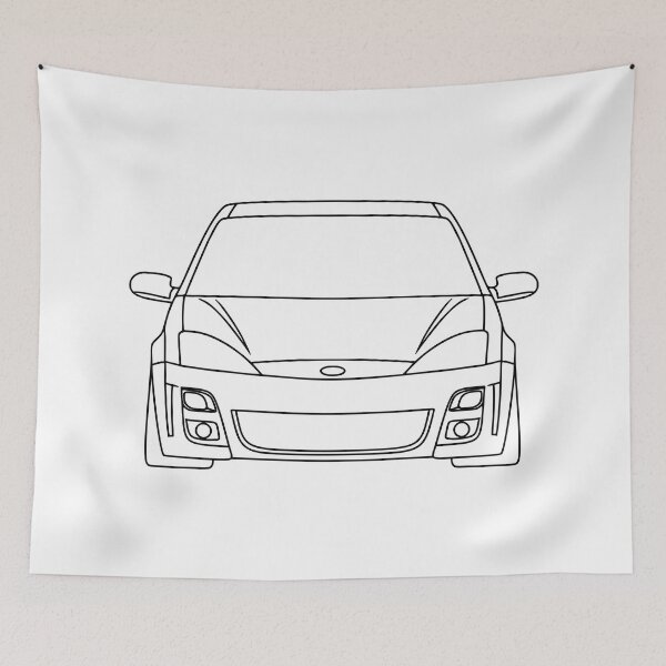 Item preview, Ford Focus MK1 RS 2002-2004 black lines designed and sold by EdimDesign.