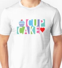Cupcake love pink 4 Unisex T-Shirt