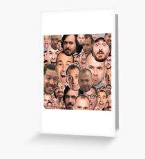 Jokers Collage Greeting Card