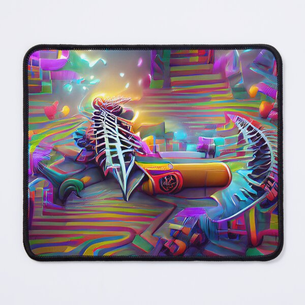 Artikelvorschau, Psychedelische Domino-Todesfalle entworfen und verkauft von BizarreTherapy.