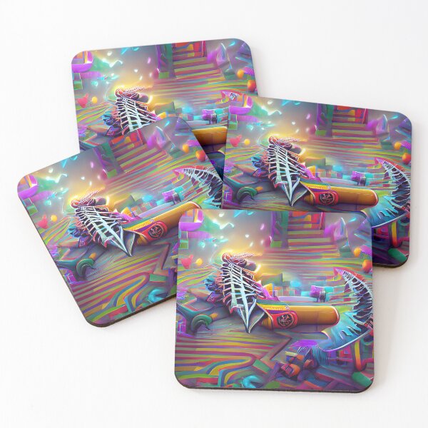 Item preview, Psychedelic Domino Deathtrap designed and sold by BizarreTherapy.