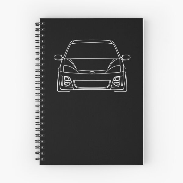 Item preview, Ford Focus MK1 RS 2002-2004 white silhouette designed and sold by EdimDesign.