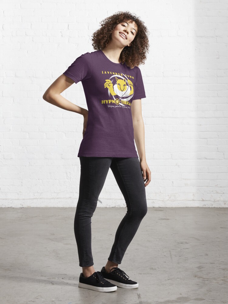Alternate view of Lavender Town Hypno-Therapy Essential T-Shirt