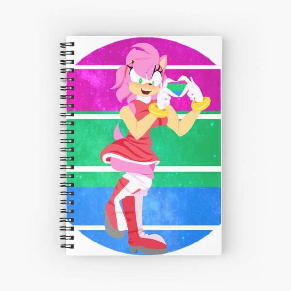 Amy Rose Sonic X - King Boom Boo Spiral Notebook for Sale by GhoulDust