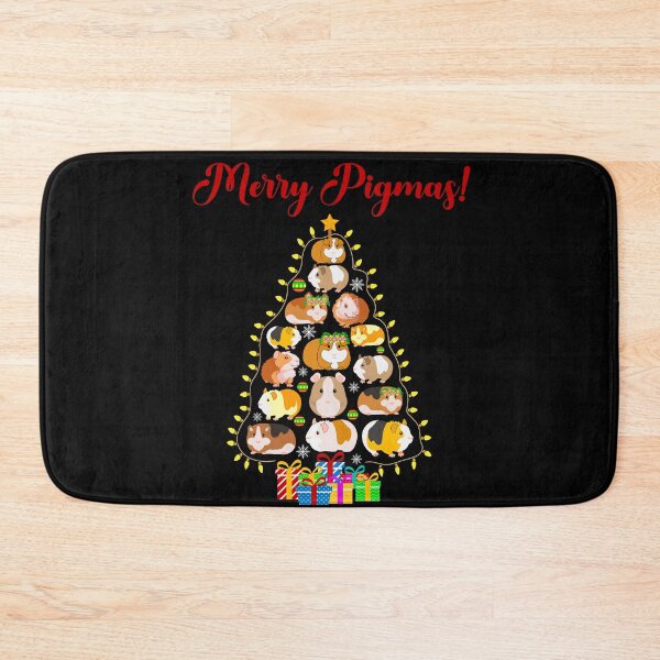 Item preview, Merry Pigmas guinea pig xmas tree designed and sold by 1DaisyChainLane.