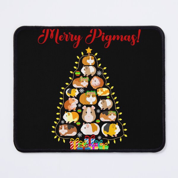 Item preview, Merry Pigmas guinea pig xmas tree designed and sold by 1DaisyChainLane.