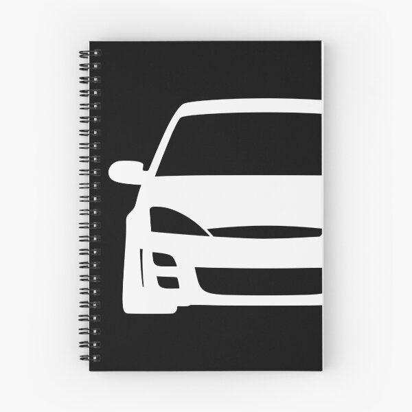 Item preview, Ford Focus MK1 RS 2002-2004 white silhouette designed and sold by EdimDesign.