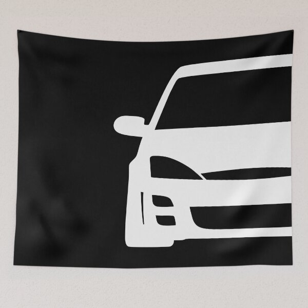 Item preview, Ford Focus MK1 RS 2002-2004 white silhouette designed and sold by EdimDesign.