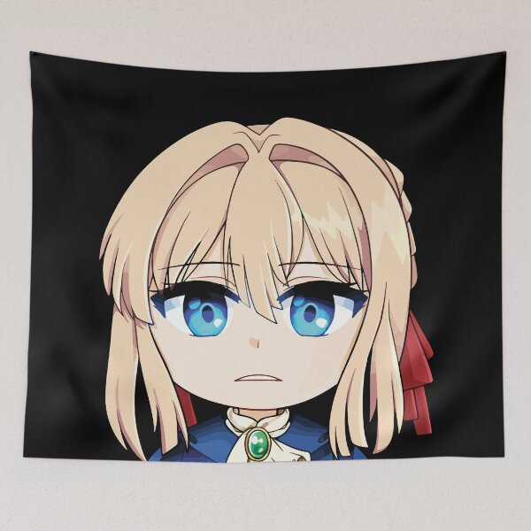 Item preview, Violeta Evergarden Chibi Anime Peeker designed and sold by WeeabooClub.
