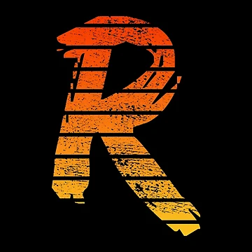 Artwork thumbnail, Letter R, Initials by FNStuff