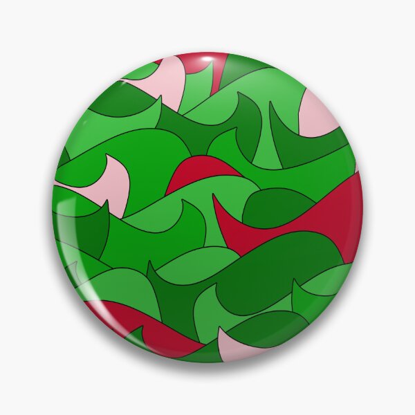 Item preview, Abstract pattern - red and green. designed and sold by K.S ART.