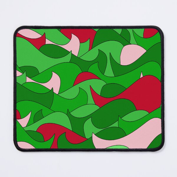 Item preview, Abstract pattern - red and green. designed and sold by K.S ART.