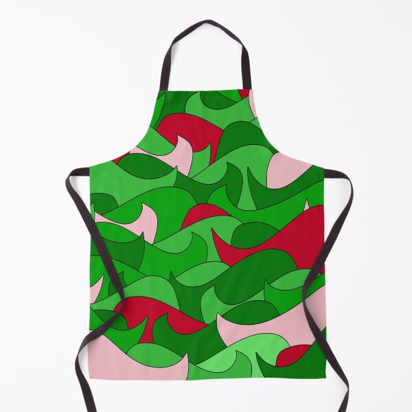 Item preview, Abstract pattern - red and green. designed and sold by K.S ART.