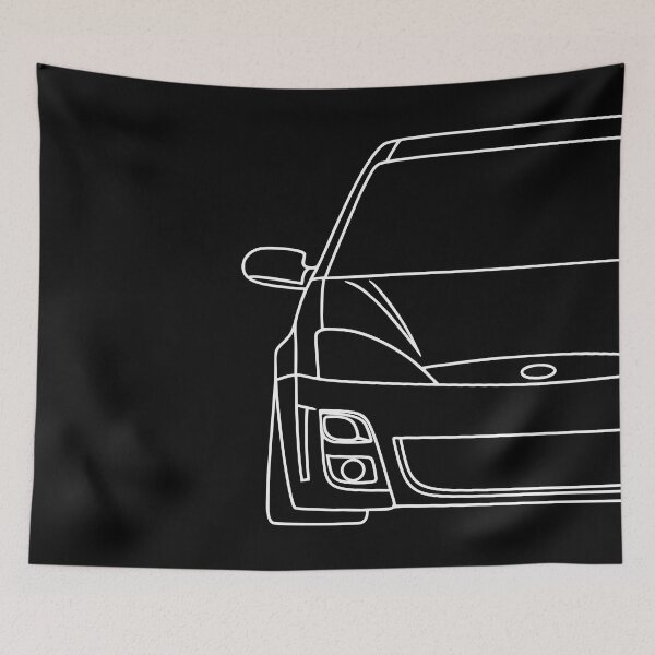 Item preview, Ford Focus MK1 RS 2002-2004 white lines designed and sold by EdimDesign.