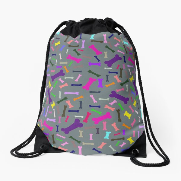Them Bones Drawstring Bag