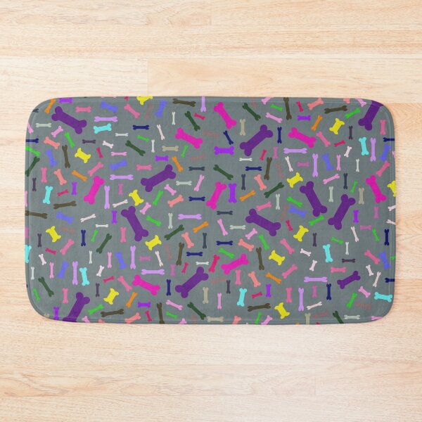 Them Bones Bath Mat