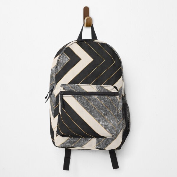 Item preview, Aztec tribal pattern concrete, gold and black designed and sold by Preppy Aesthetic Designs.