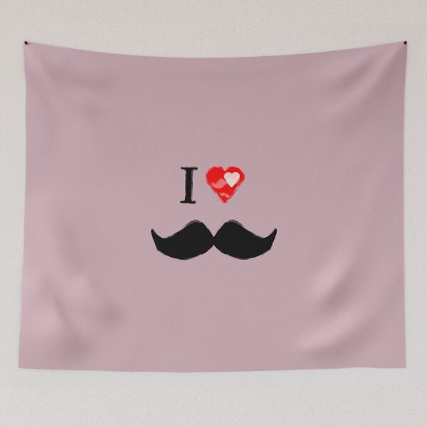 Item preview, I love moustache designed and sold by JollyDave.