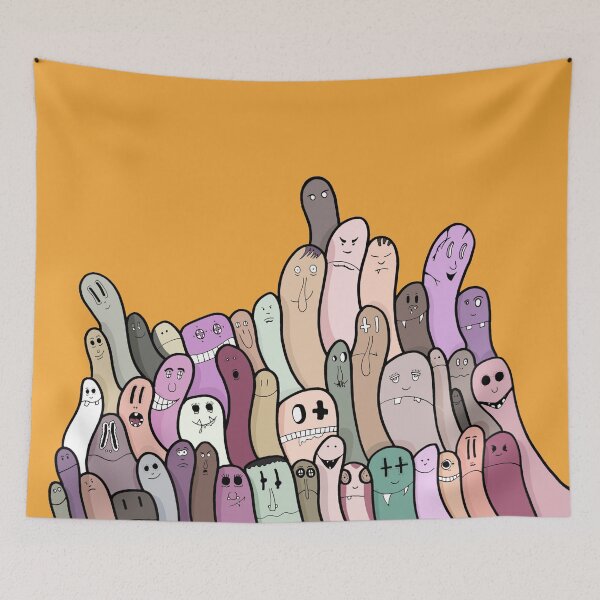 Item preview, Mooniez - Street Art Characters "1" - Crazy character design illustrations designed and sold by Boogosh.