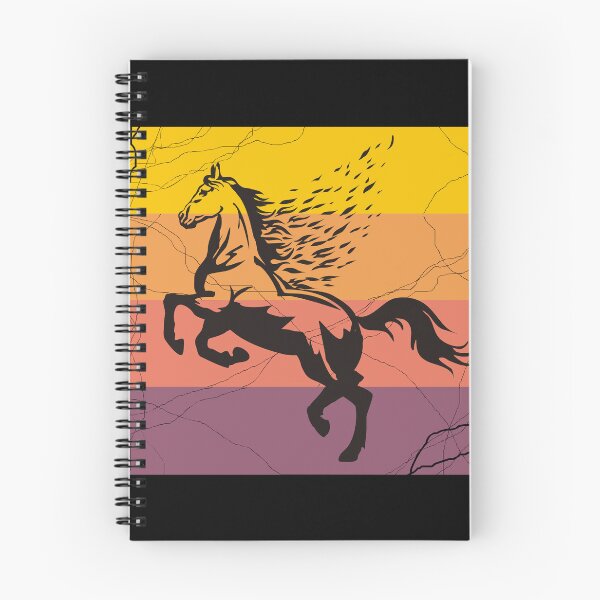 Item preview, wild, winged horse on a colorful background designed and sold by Arctia.