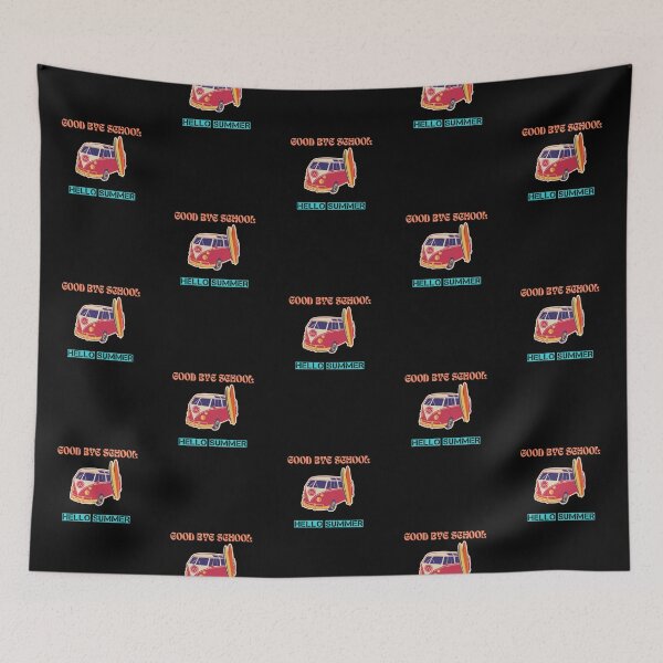 Item preview, Goodbye School, Hello Summer Retro designed and sold by ShopOfK.