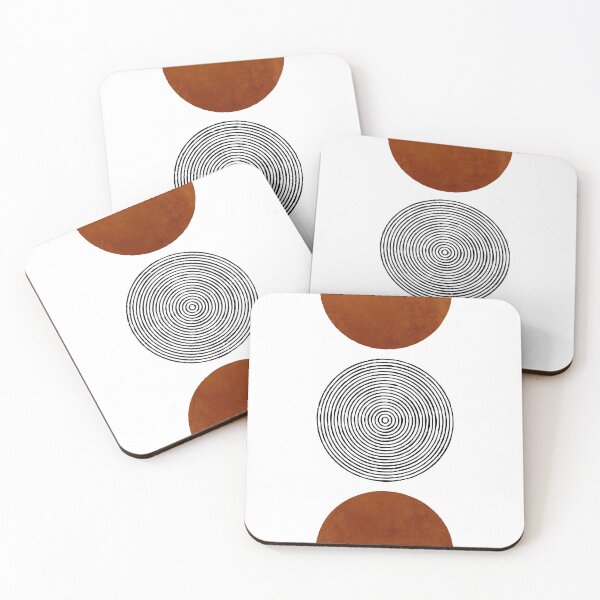 Artikelvorschau, Abstract Modern Art with Terracotta entworfen und verkauft von meggydesigns.