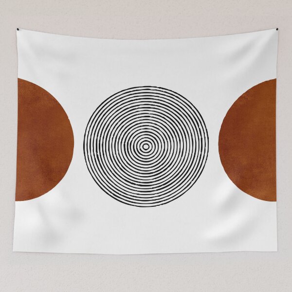 Item preview, Abstract Modern Art with Terracotta designed and sold by meggydesigns.
