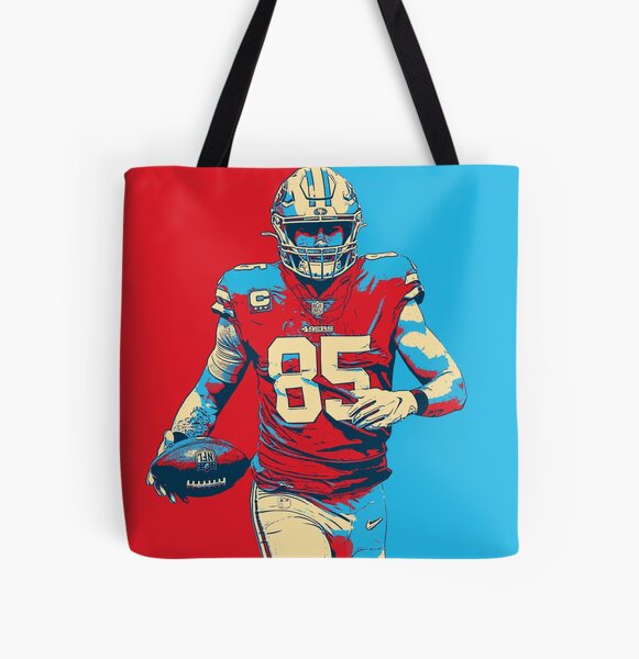 George Kittle Tote Bag Print #1243552 Online