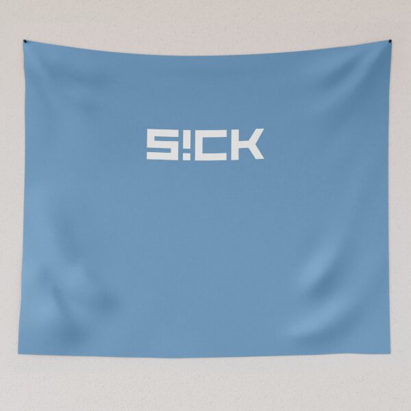 Item preview, S!Ck Sickick White S!Ckk!Ck Essential T-Shirt designed and sold by ChrisMerklinger.