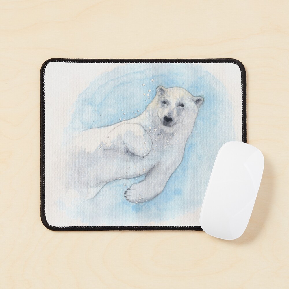 NORDISK■Uni Painting Polar Bear Short-Sleeved ■送料込 Polar Bear Watercolour: Sabrina's Art | Artfinder