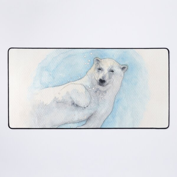 NORDISK■Uni Painting Polar Bear Short-Sleeved ■送料込 Polar Bear Watercolour: Sabrina's Art | Artfinder