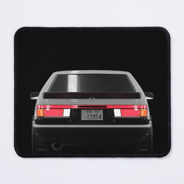 Item preview, White Toyota Back, Also Corolla, Trueno JDM AE86 designed and sold by CRWorks Shop.