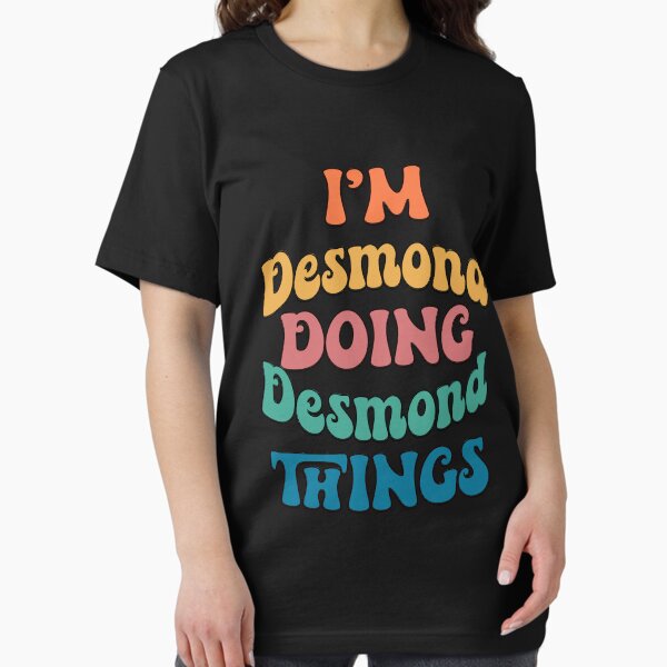Artikel-Vorschau von Desmond Funny Retro First Name, designt und verkauft von Americandude.