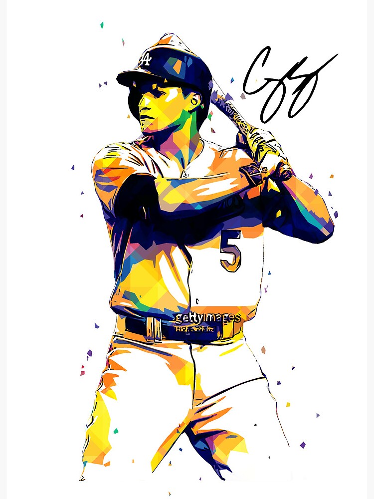 Corey Seager Art Board Print for Sale by orisomorae