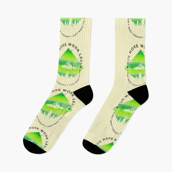 Item preview, Run More Work Less Funny Trails Running Marathon designed and sold by BOBSMITHHHHH.