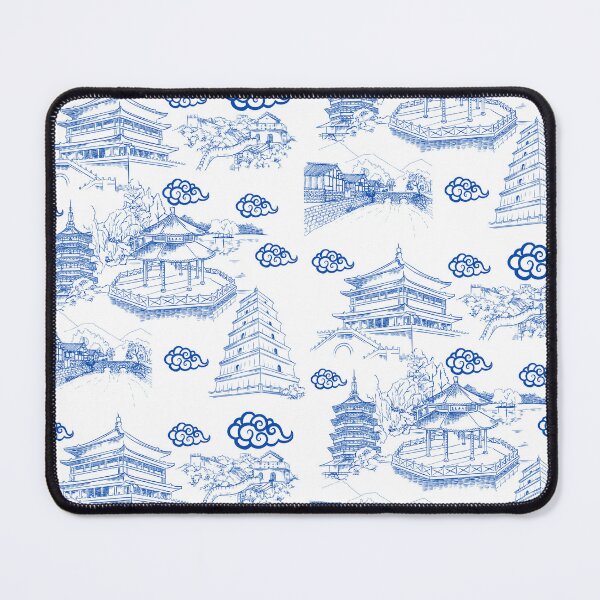 Item preview, Blue Willow Ancient Ming China designed and sold by selfesteeem.